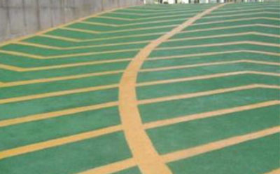 城关止滑车道材料